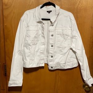 White Jean jacket